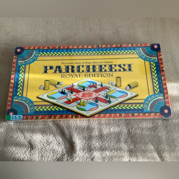 Parcheesi Royal Edition Unopened : The Classic Game of Chase , Race and Capture - Picture 1 of 4